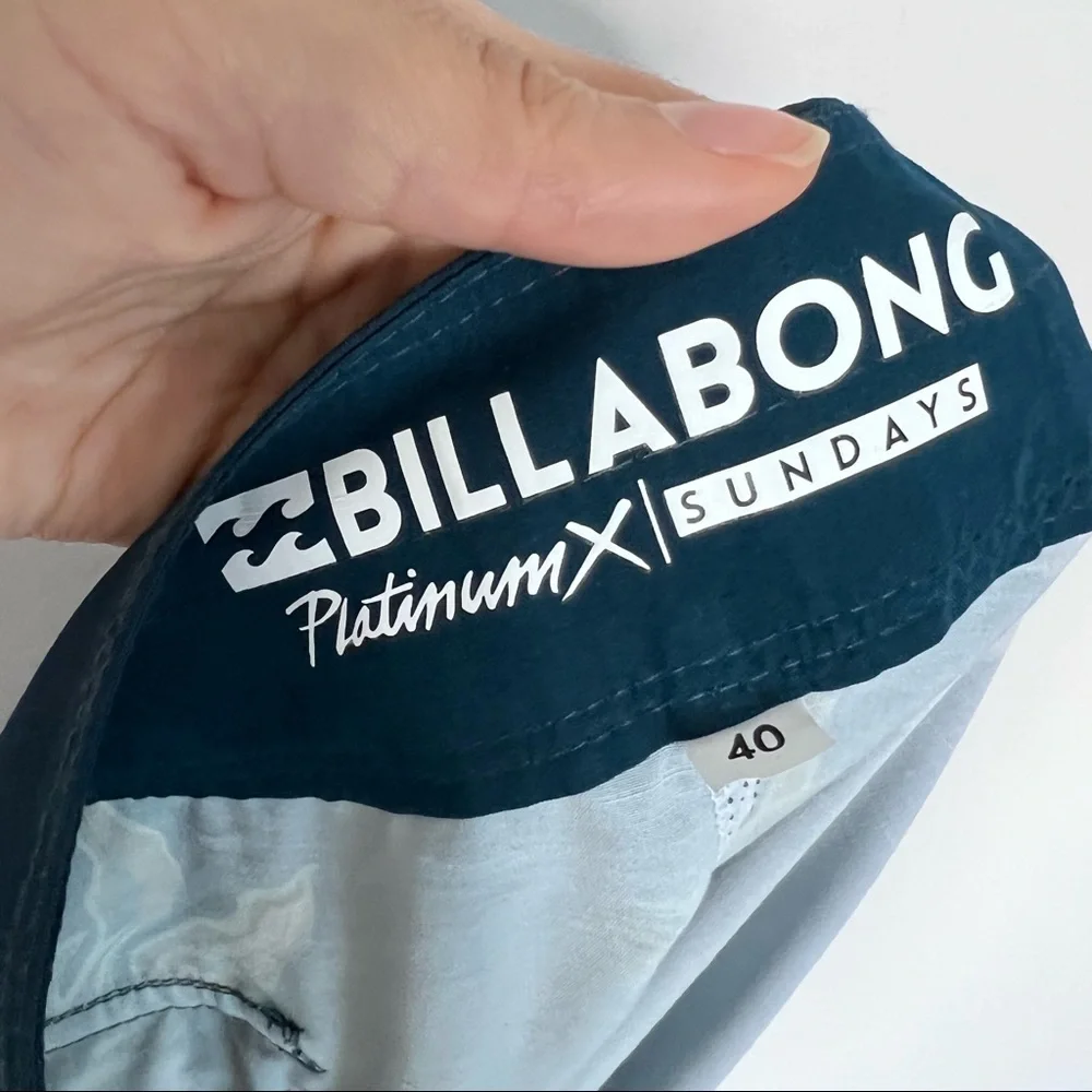 NWT BILLABONG Premium Sundays X Boardshorts. Size 40‎